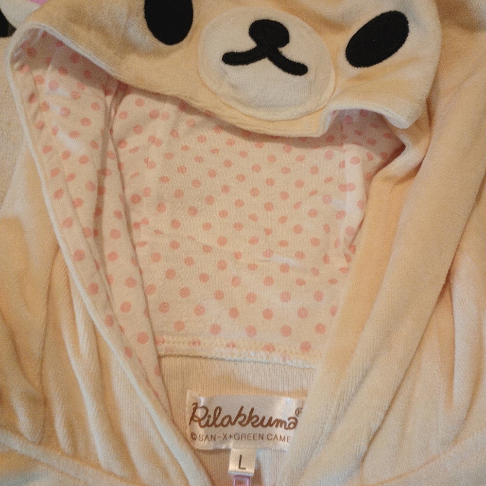 Rilakkuma San-X Green Camel Long Sleeve Pajamas